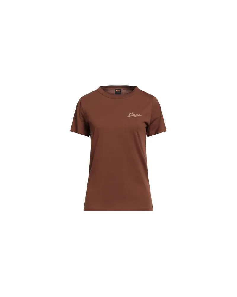 HUGO BOSS TOPS - T-shirtsauf YOOX.COM Braun