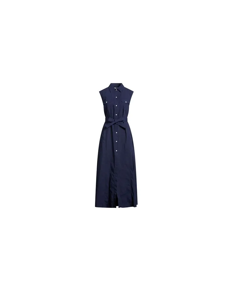 Jacob Cohën KLEIDER - Maxi-Kleiderauf YOOX.COM Marineblau
