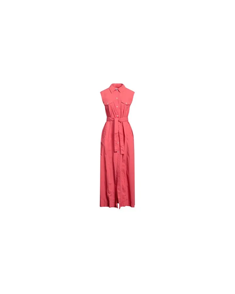 Jacob Cohën KLEIDER - Maxi-Kleiderauf YOOX.COM Koralle