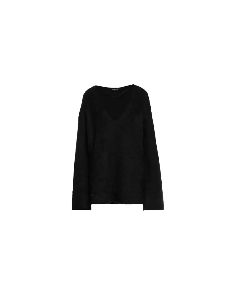 Dondup STRICKWAREN - Pulloverauf YOOX.COM Schwarz