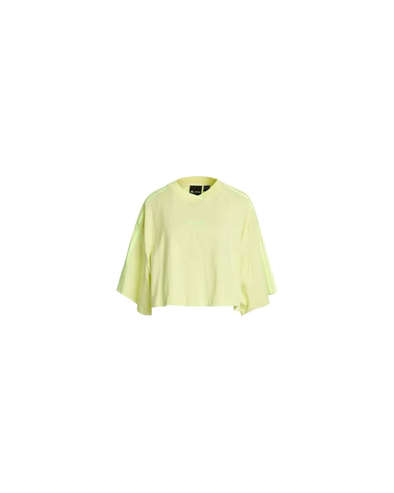 adidas TOPS - T-shirtsauf YOOX.COM Limettengrün