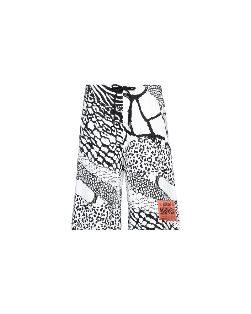 Just Cavalli HOSEN & RÖCKE - Shorts & Bermudashortsauf YOOX.COM Weiß