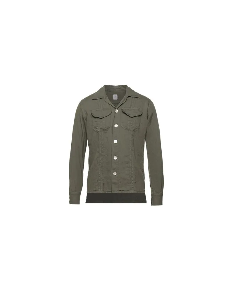Eleventy TOPS - Hemdenauf YOOX.COM Militärgrün