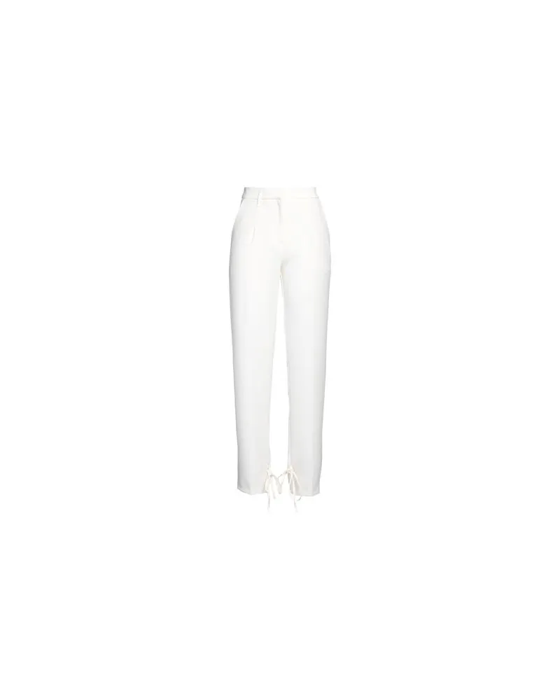 Pinko HOSEN & RÖCKE - Hosenauf YOOX.COM Elfenbein