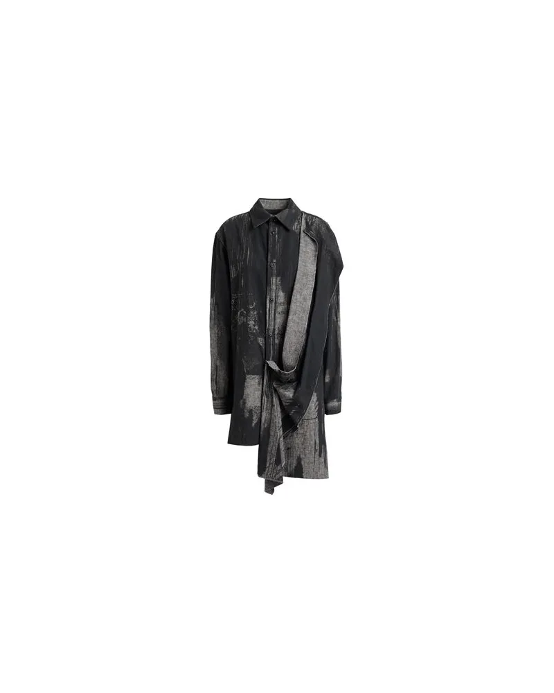 Y'S YOHJI YAMAMOTO TOPS - Hemdenauf YOOX.COM Braungrau