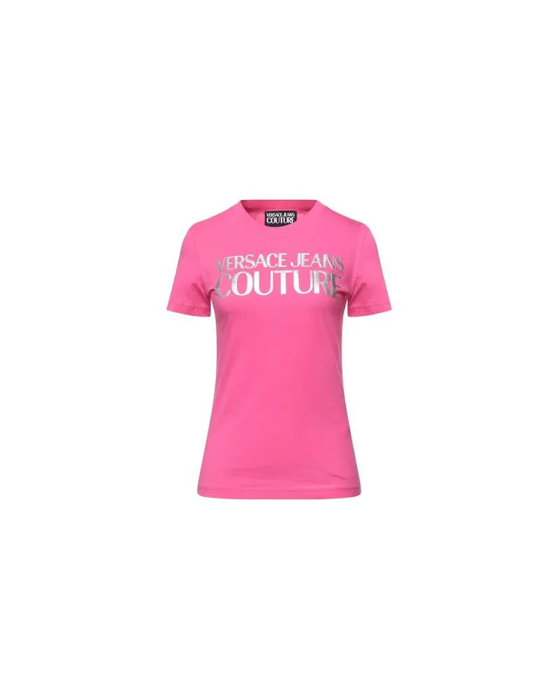 Versace Jeans TOPS - T-shirtsauf YOOX.COM Fuchsia