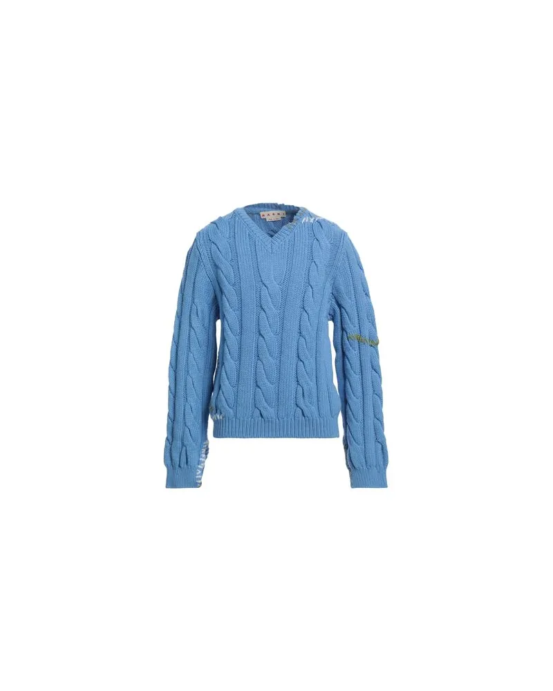 Marni STRICKWAREN - Pulloverauf YOOX.COM Azurblau