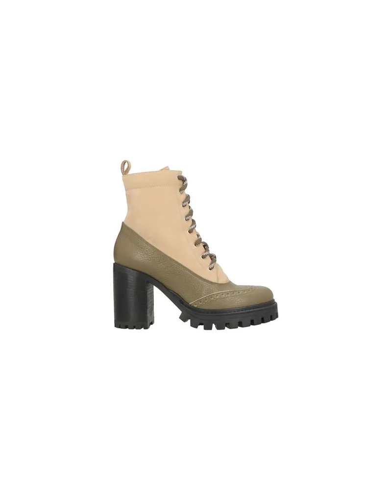 Pollini SCHUHE - Stiefelettenauf YOOX.COM Militärgrün