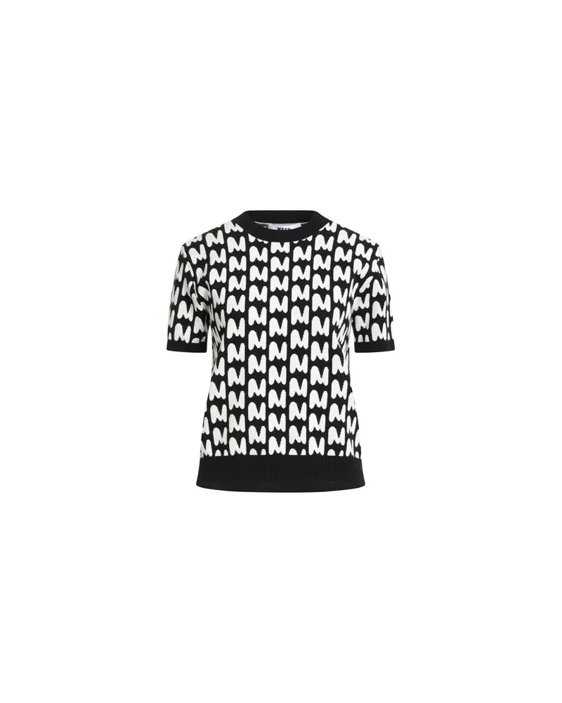 MSGM STRICKWAREN - Pulloverauf YOOX.COM Schwarz
