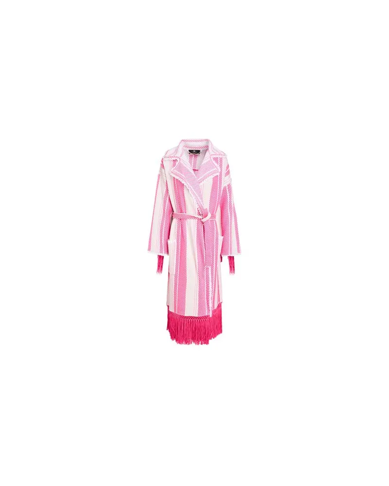 Elisabetta Franchi JACKEN & MÄNTEL - Mäntelauf YOOX.COM Fuchsia