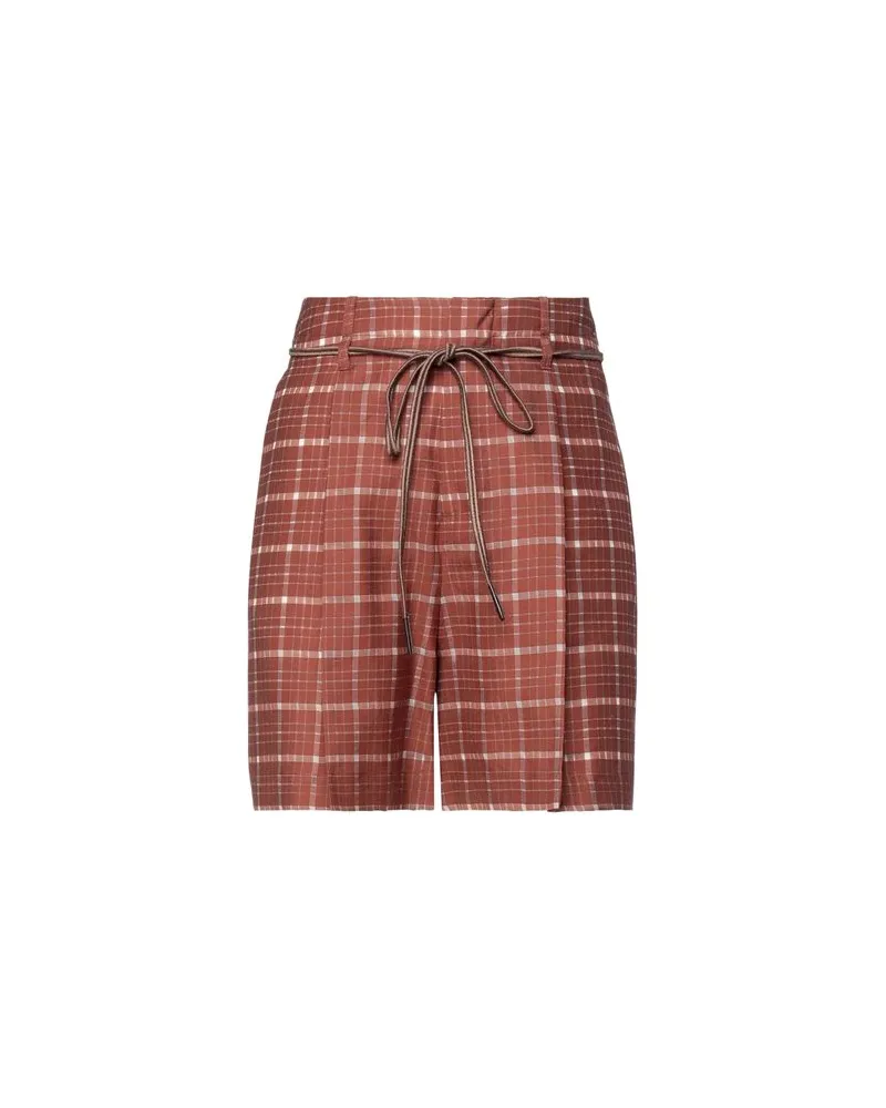 ALYSI HOSEN & RÖCKE - Shorts & Bermudashortsauf YOOX.COM Rostrot