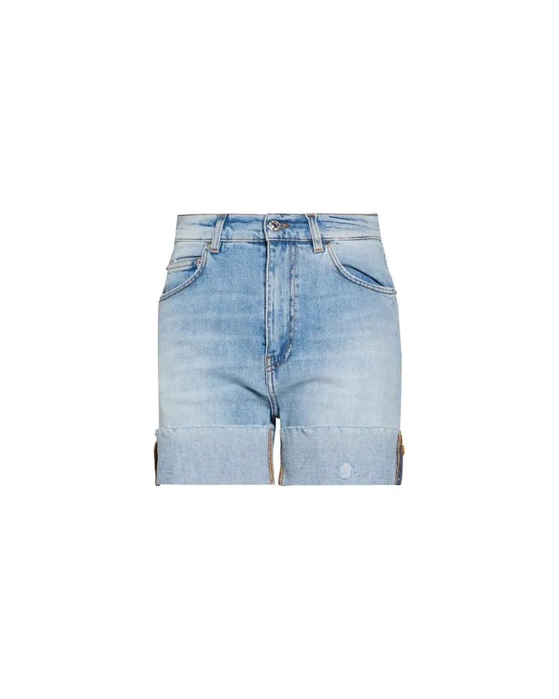 Mauro Grifoni HOSEN & RÖCKE - Jeansshortsauf YOOX.COM Blau