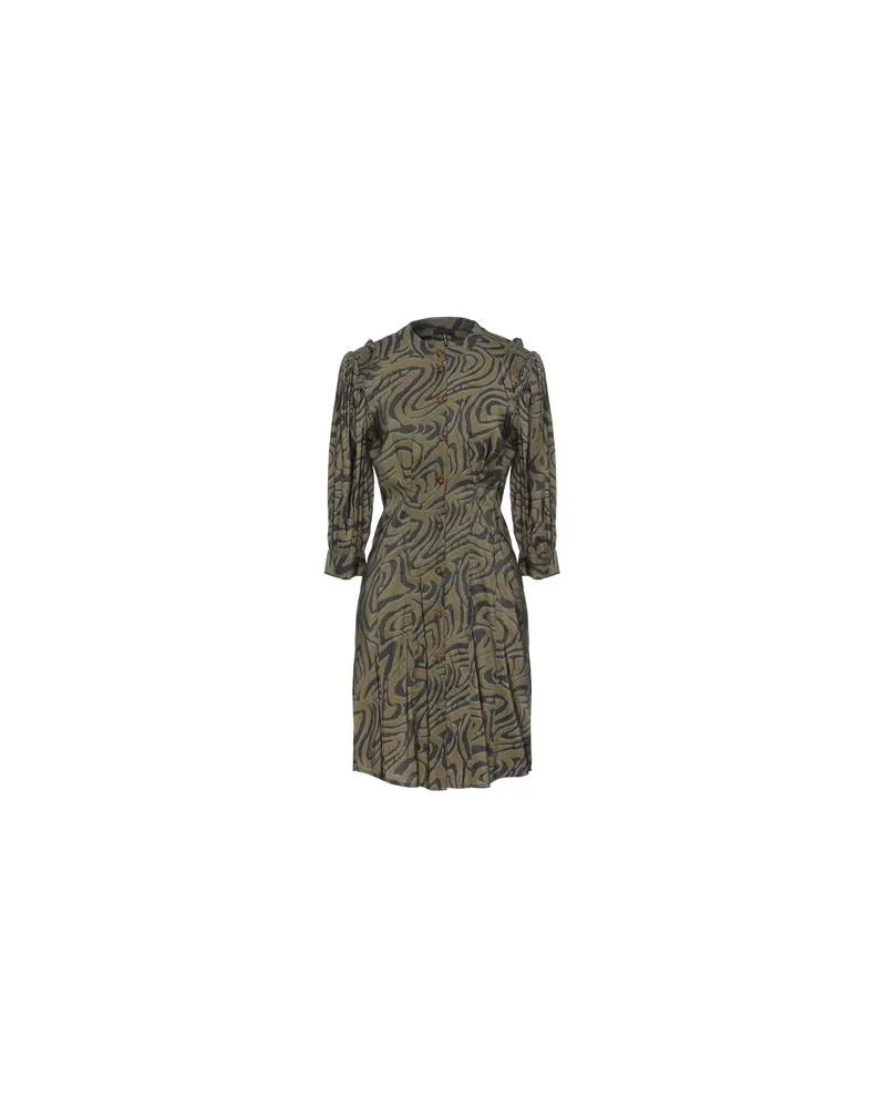 Maison Scotch KLEIDER - Mini-Kleiderauf YOOX.COM Militärgrün