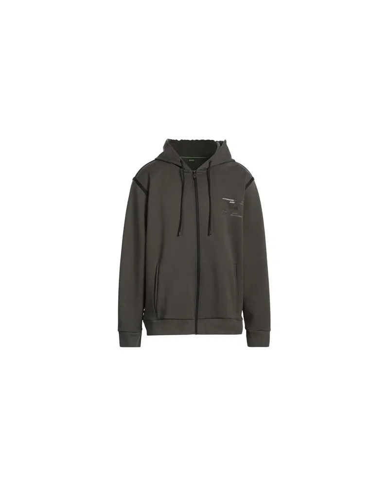 HUGO BOSS TOPS - Sweatshirtsauf YOOX.COM Braungrau