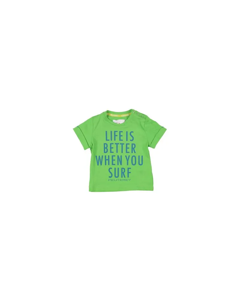 Peuterey TOPS - T-shirtsauf YOOX.COM Limettengrün