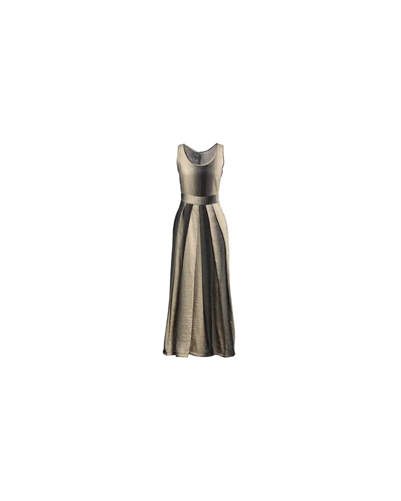 Masnada KLEIDER - Midi-Kleiderauf YOOX.COM Beige
