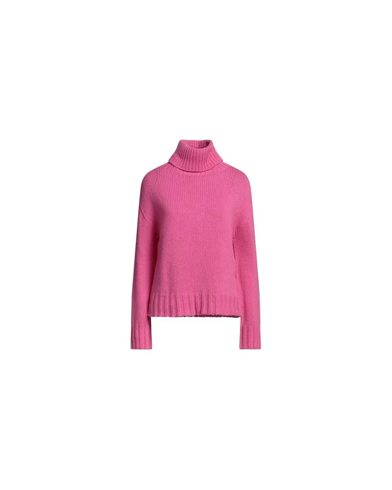 Compagnia Italiana STRICKWAREN - Rollkragenpulloverauf YOOX.COM Fuchsia