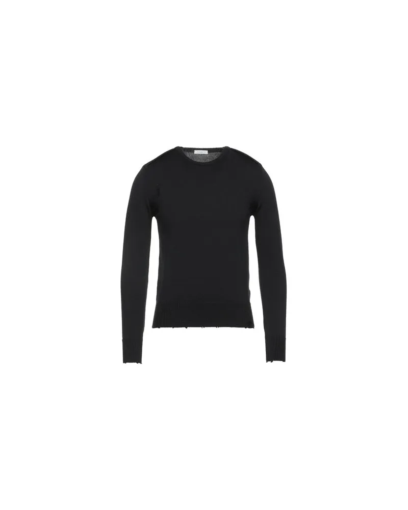 Paolo Pecora Milano STRICKWAREN - Pulloverauf YOOX.COM Schwarz