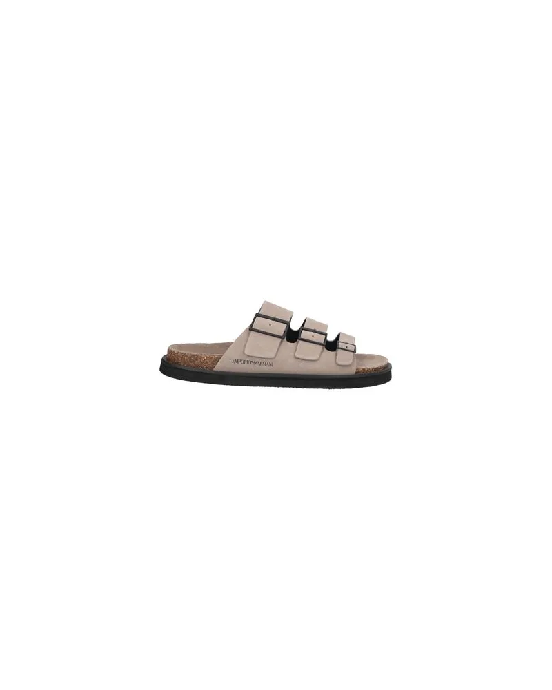 Emporio Armani SCHUHE - Sandalenauf YOOX.COM Maulwurfsgrau