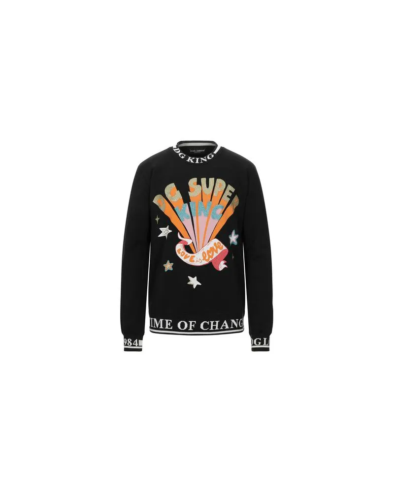 Dolce & Gabbana TOPS - Sweatshirtsauf YOOX.COM Schwarz