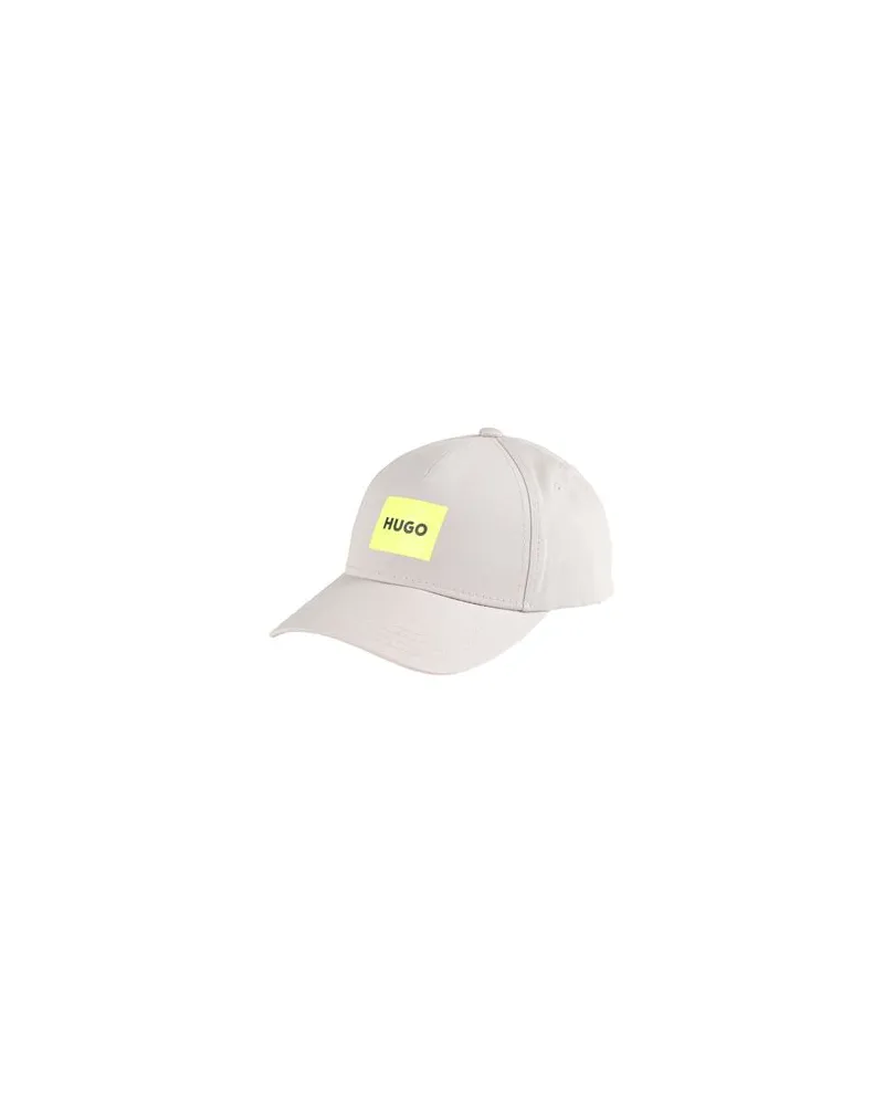HUGO BOSS ACCESSOIRES - Mützen & Hüteauf YOOX.COM Hellgrau