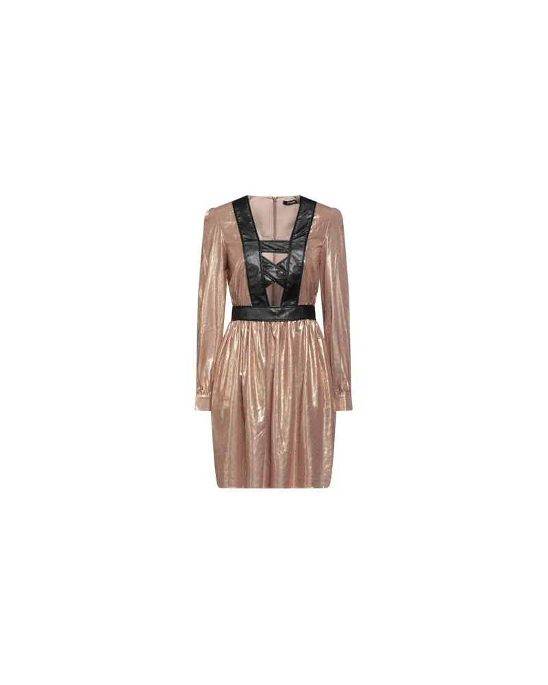 Custo Barcelona KLEIDER - Mini-Kleiderauf YOOX.COM Gold