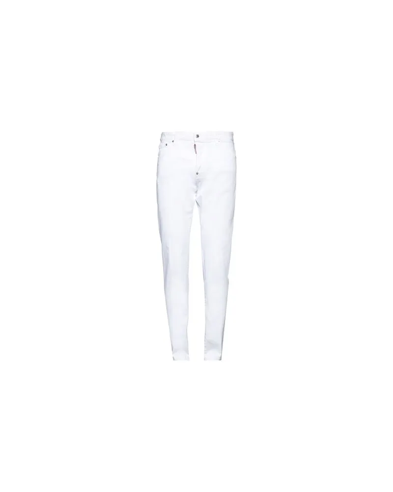 Dsquared2 HOSEN & RÖCKE - Jeanshosenauf YOOX.COM Weiß