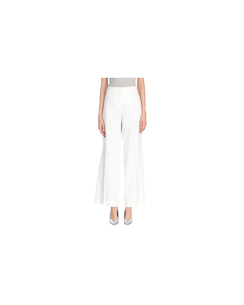 Moschino HOSEN & RÖCKE - Hosenauf YOOX.COM Elfenbein