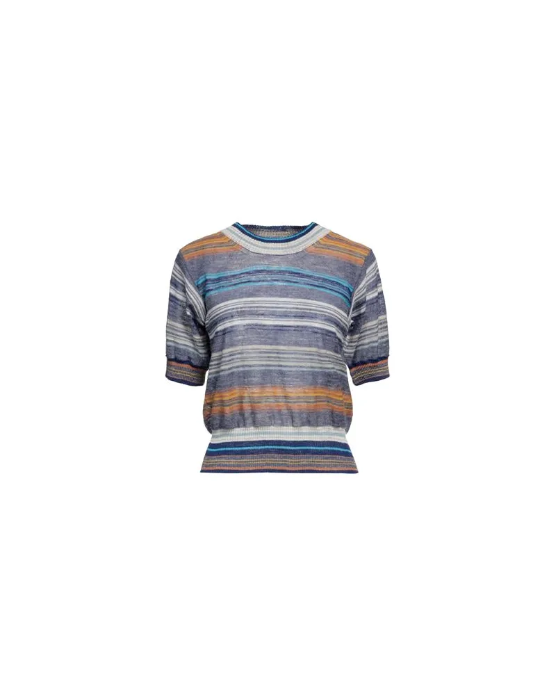 Roberto Collina STRICKWAREN - Pulloverauf YOOX.COM Blau