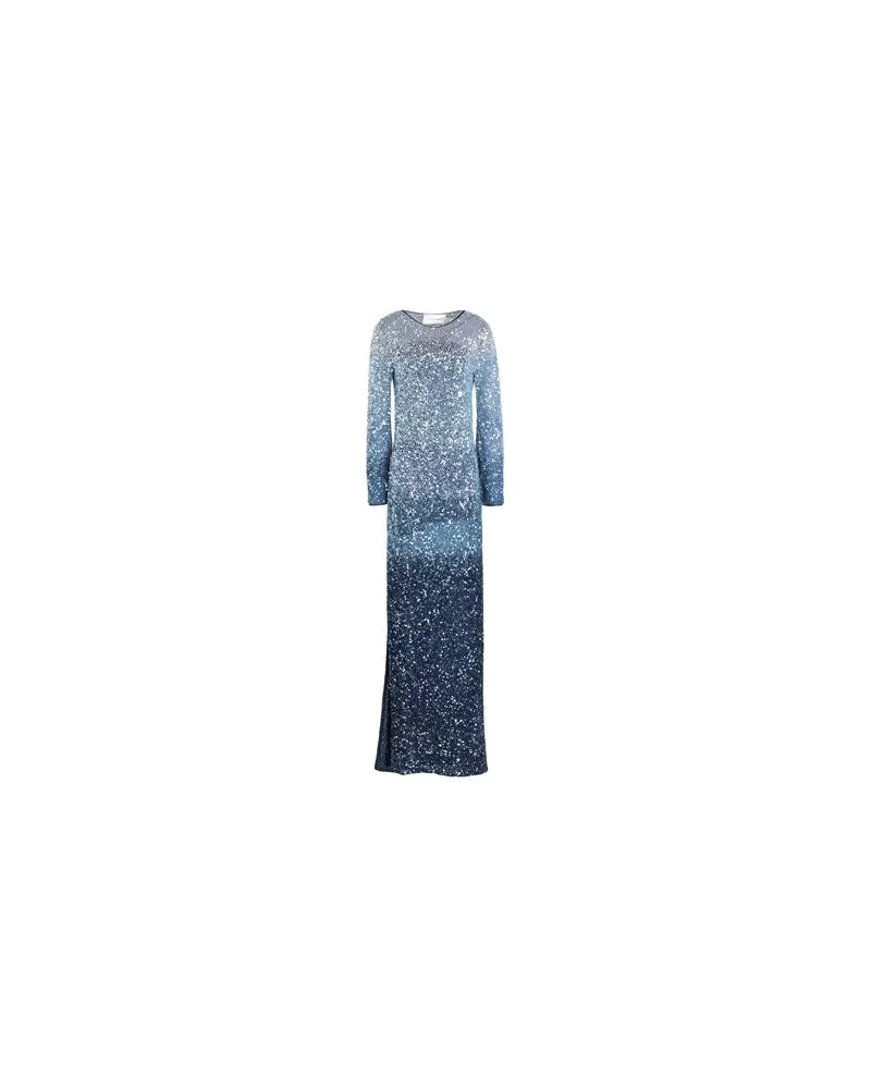 Alberta Ferretti KLEIDER - Maxi-Kleiderauf YOOX.COM Blau