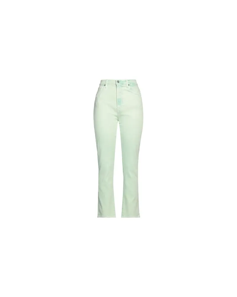7 for all mankind HOSEN & RÖCKE - Jeanshosenauf YOOX.COM Säuregrün