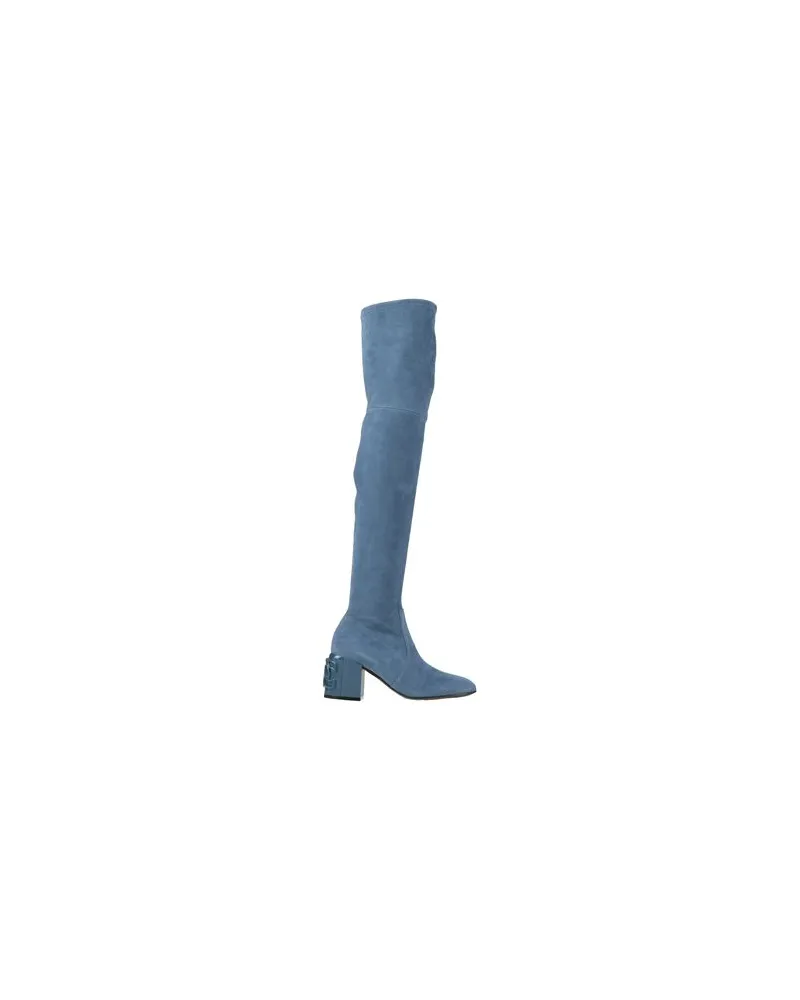 Casadei SCHUHE - Stiefelauf YOOX.COM Blaugrau