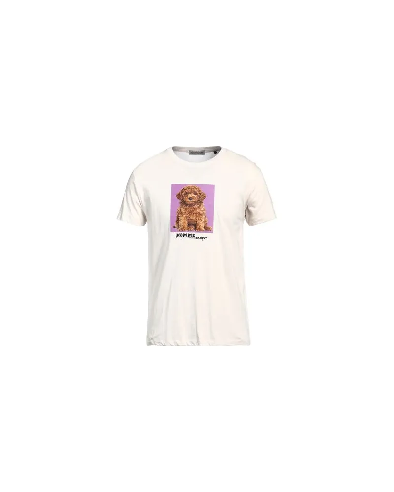 Daniele Alessandrini TOPS - T-shirtsauf YOOX.COM Beige