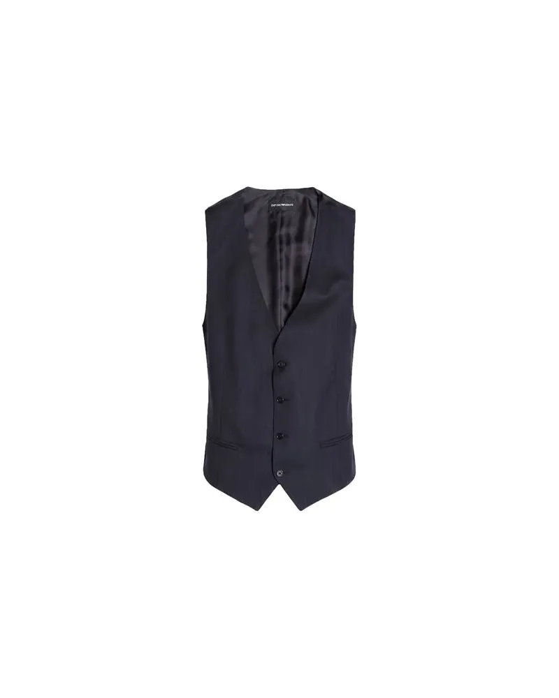 Emporio Armani ANZÜGE und CO-ORDS - Couture-Westenauf YOOX.COM Marineblau