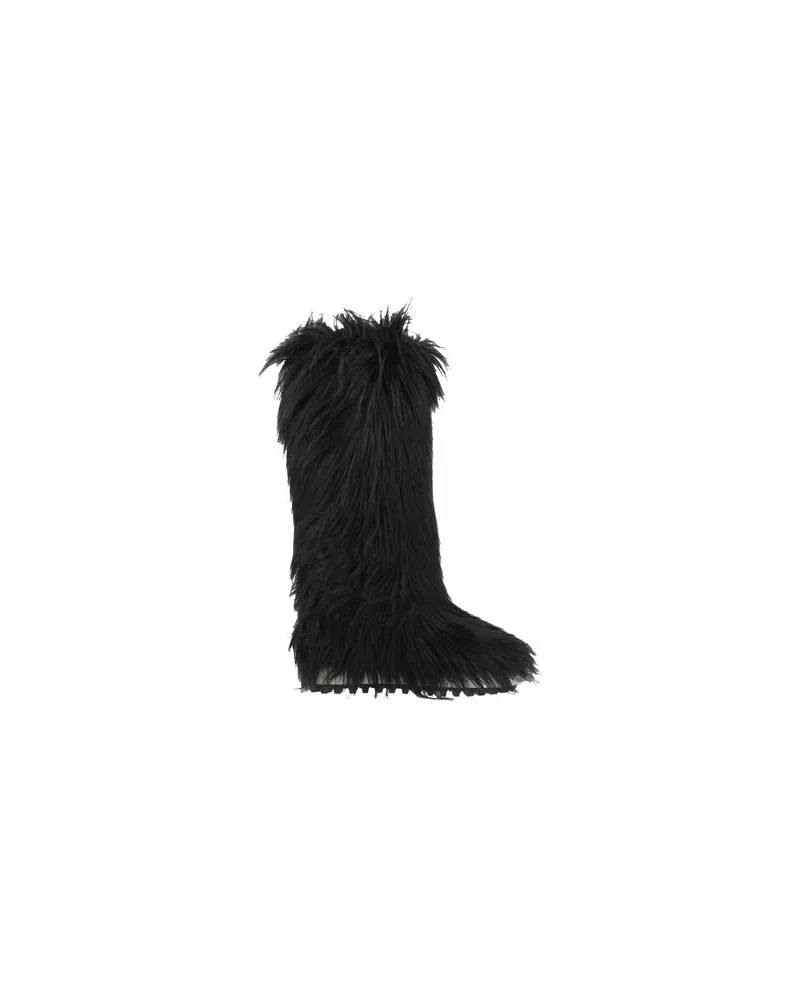 Dolce & Gabbana SCHUHE - Stiefelauf YOOX.COM Schwarz