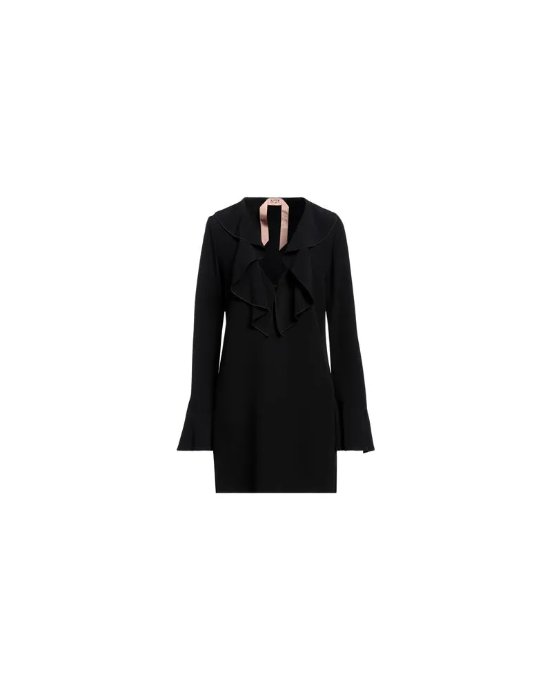 N° 21 KLEIDER - Mini-Kleiderauf YOOX.COM Schwarz