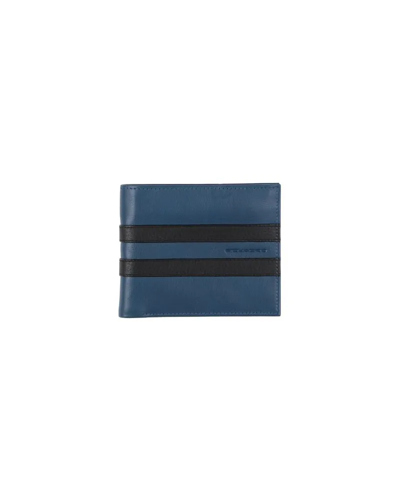 Piquadro Kleinlederwaren - Brieftaschenauf YOOX.COM Marineblau