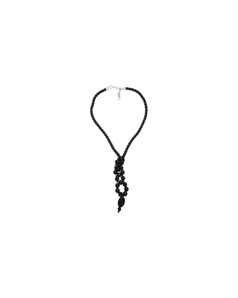 Emporio Armani SCHMUCK und UHREN - Halskettenauf YOOX.COM Schwarz