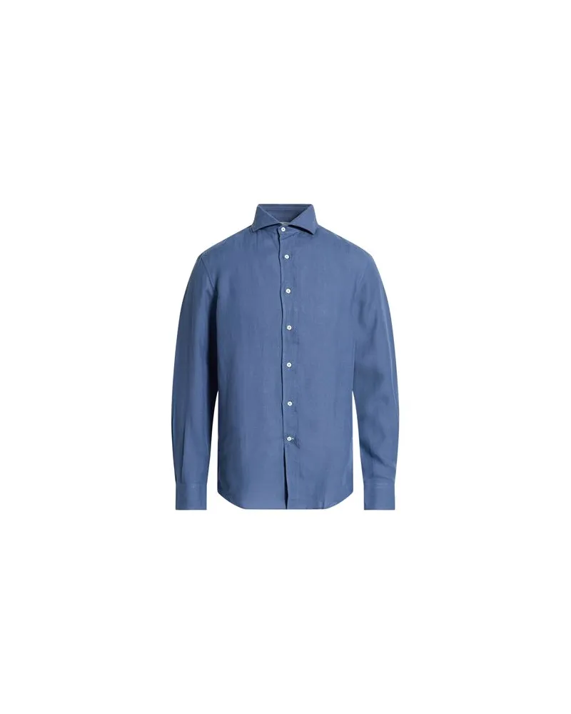 Brunello Cucinelli TOPS - Hemdenauf YOOX.COM Taubenblau