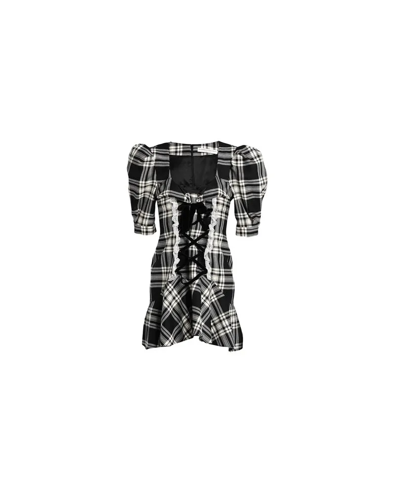 Alessandra Rich KLEIDER - Mini-Kleiderauf YOOX.COM Schwarz