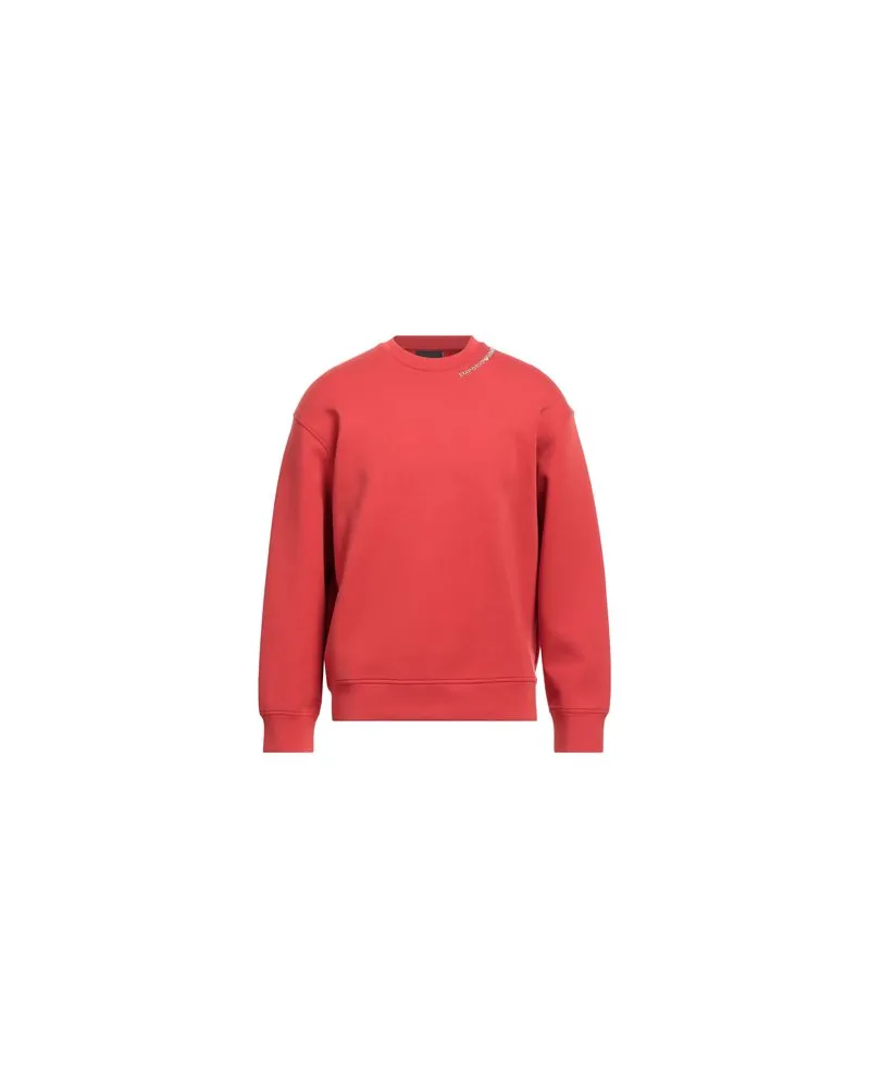 Emporio Armani TOPS - Sweatshirtsauf YOOX.COM Ziegelrot