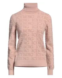 Iceberg Rollkragenpullover Hellrosa