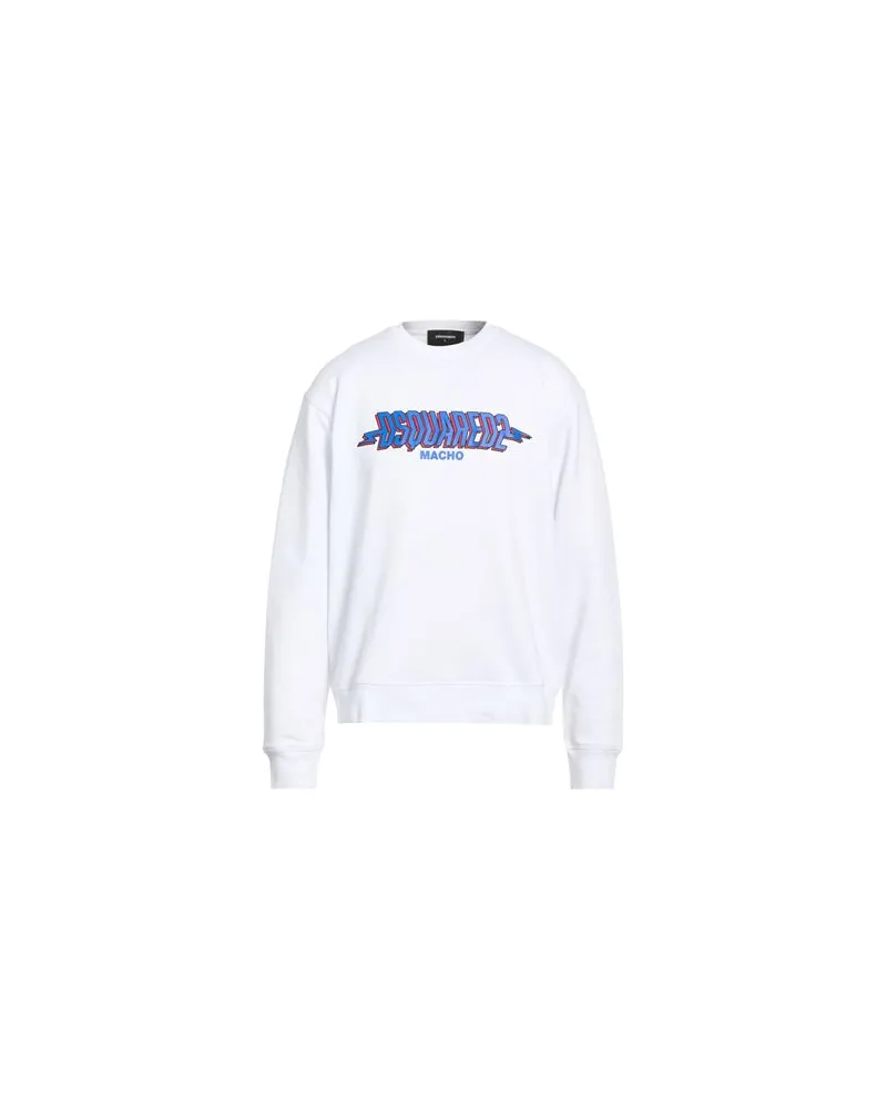 Dsquared2 TOPS - Sweatshirtsauf YOOX.COM Weiß