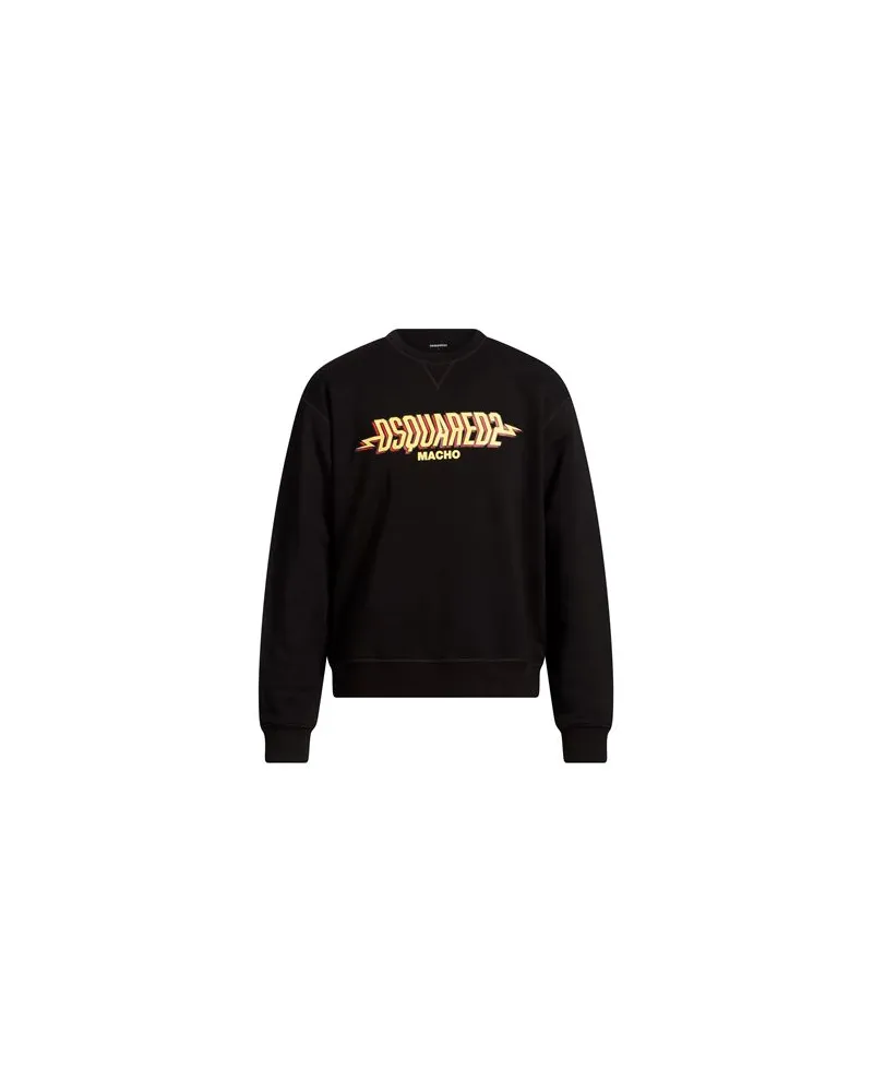 Dsquared2 TOPS - Sweatshirtsauf YOOX.COM Schwarz