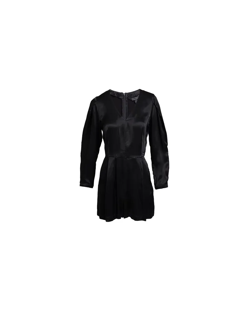 Armani Exchange OVERALLS - Playsuitsauf YOOX.COM Schwarz