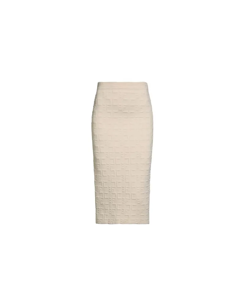 Elisabetta Franchi HOSEN & RÖCKE - Midi-Röckeauf YOOX.COM Elfenbein