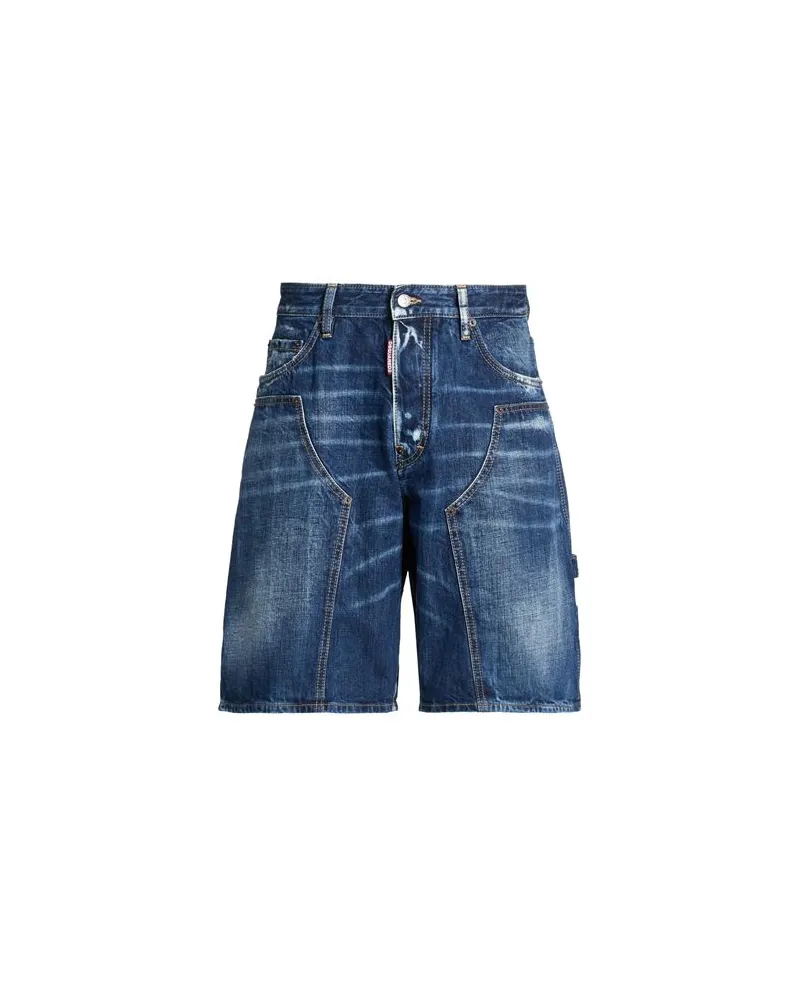 Dsquared2 HOSEN & RÖCKE - Jeansshortsauf YOOX.COM Blau