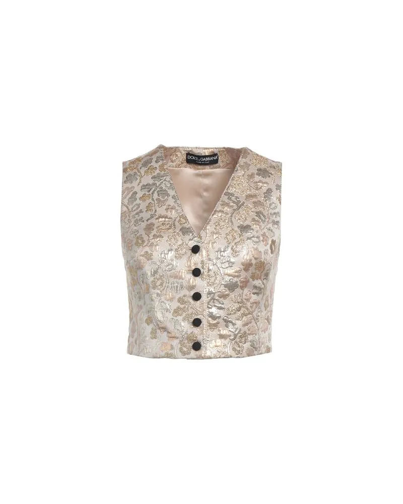 Dolce & Gabbana ANZÜGE und CO-ORDS - Couture-Westenauf YOOX.COM Platin