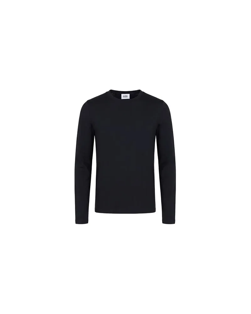 Alpha Studio TOPS - T-shirtsauf YOOX.COM Nachtblau