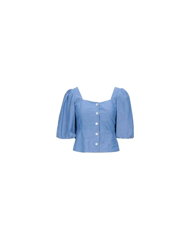 Sandro TOPS - Hemdenauf YOOX.COM Blau